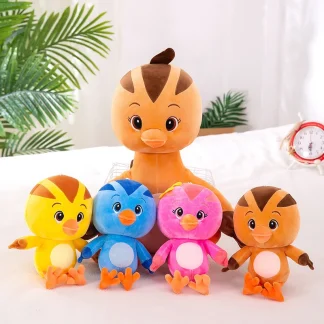 28cm New Cartoon TV Plush Toy Katuri Cute Chicken High Quality Original Stuffed Doll Lovely Gift
