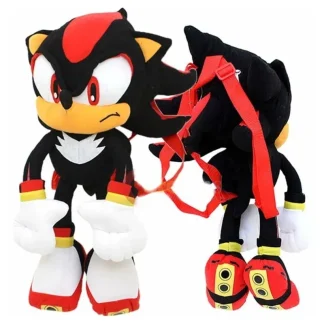 ♥♥ 2026 1pcs Plush Backpack Toy Large Hedg Ehog Sha Dow Knuckles Echidna Kids Fans Gift ☆★
